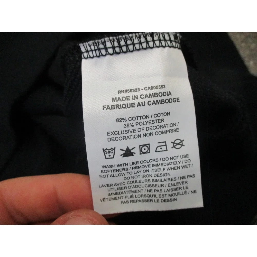 Jordan Hoodie Mens Large Black Jumpman Pullover Basketball Graphic DJ0634-010